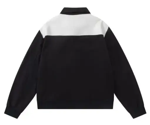 Alternative view of Amiri Embroidered Black Jacket With White Logo