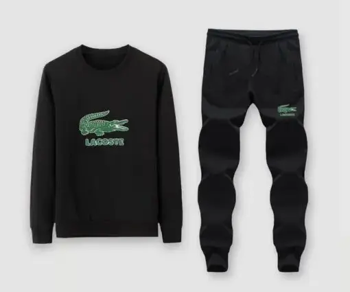 Lacoste Yupoo Tracksuit Black