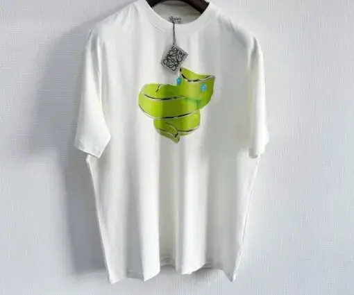 Loewe T-Shirt White Green