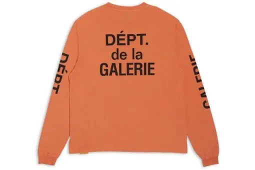 Gallery Dept. French Collector L/S T-shirt Orange/Black
