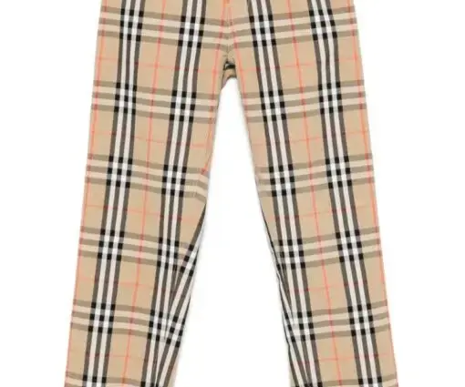 Burberry Check-print trousers