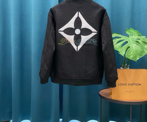 Alternative view of LV Varsity Jacket All Black