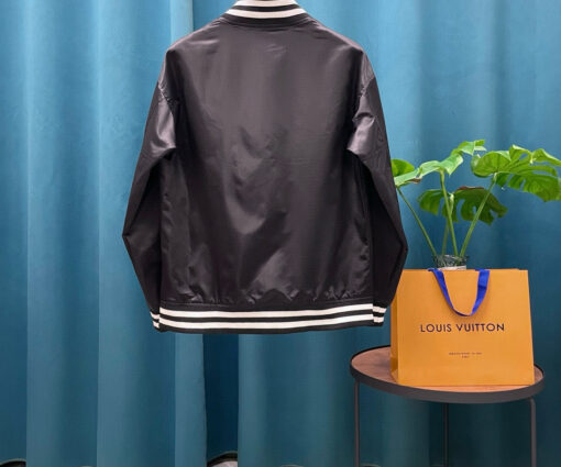 Alternative view of LV Bomber Tracksuit Jacket Black