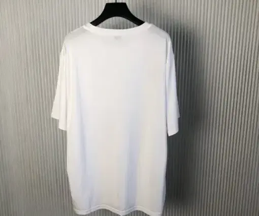 Alternative view of Burberry Stripe Trim Pocket Cotton T-shirt White