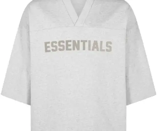 FEAR OF GOD ESSENTIALS Football T-shirt heather grey
