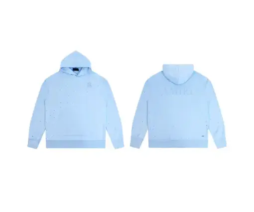Amiri Hoodie Blue