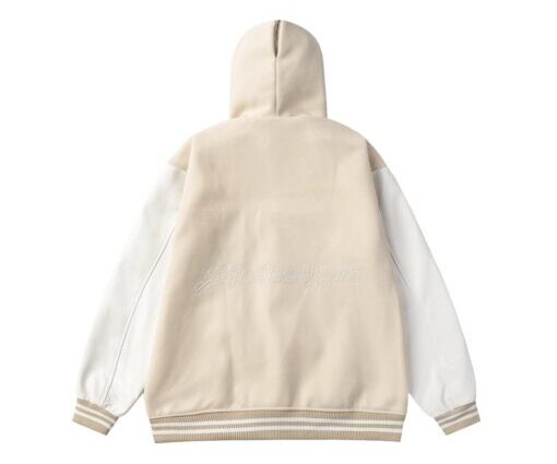 Alternative view of Louis Vuitton Calfskin Sailor Varsity Jacket Cream/White