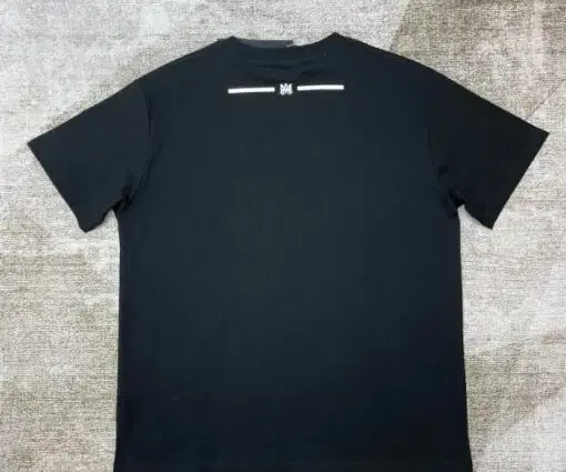 Alternative view of AMIRI Micro MA Bar Tee Black