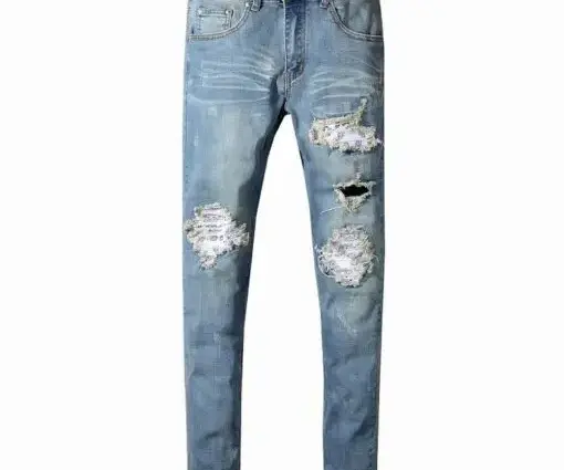 Amiri Jeans Fade Blue