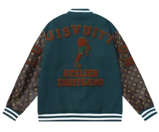 Alternative view of Louis Vuitton Atelier Fight Camp Varsity Jacket Green