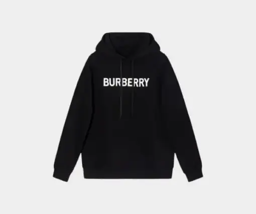 Burberry Hooded Sweater Black