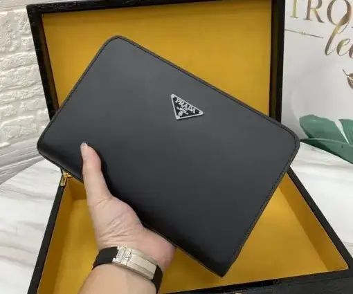 Prada Clutch 26cm Bag Black