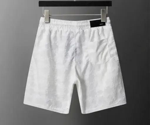 Alternative view of Amiri Short Copacabana Jacquard White