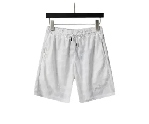 Amiri Short Copacabana Jacquard White