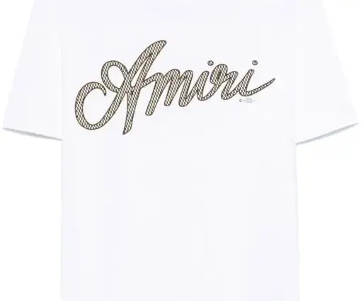 AMIRI Script T-shirt white
