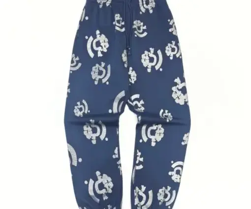 Denim Tears The Cotton Wreath Sweatpant Blue
