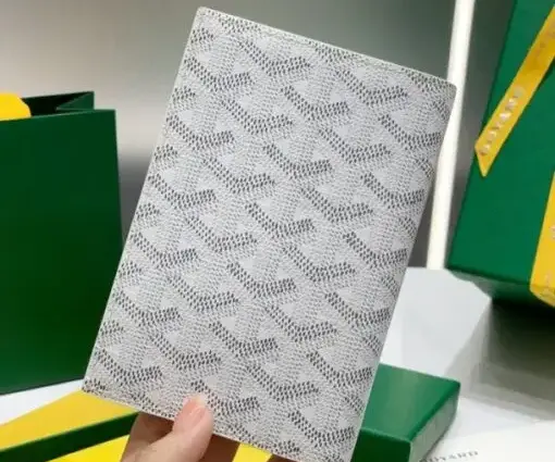 Goyard Saint Pierre Card Holder Wallet White