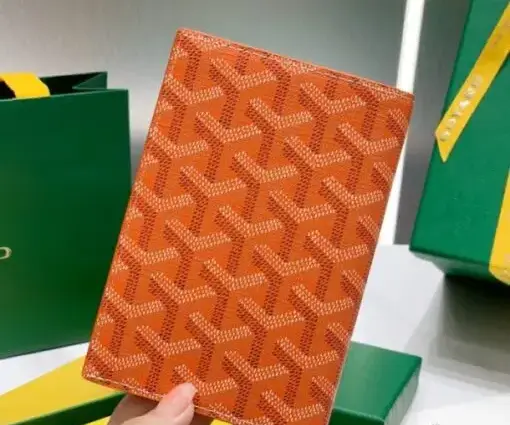 Goyard Saint Pierre Card Holder Wallet Orange