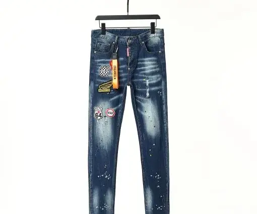 Dsquared2 Jeans White Blue