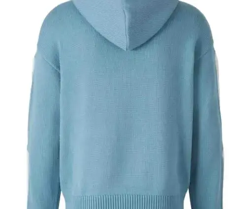 Alternative view of AMIRI Bones Hoodie Sky Blue