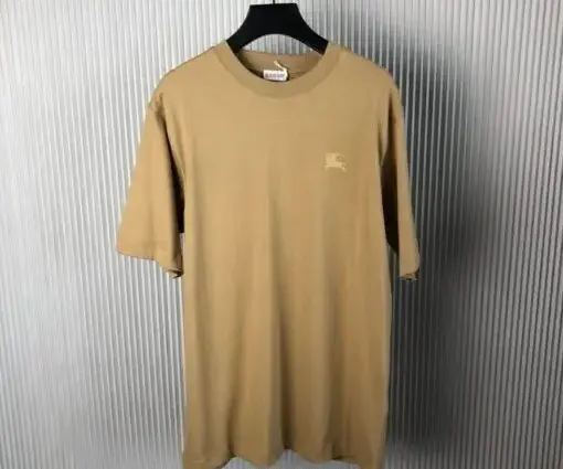 Burberry Logoed T-shirt Beige