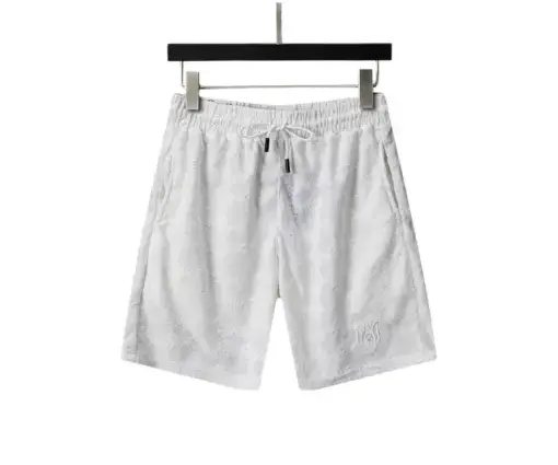 Amiri Towel Jacquard Casual Shorts White