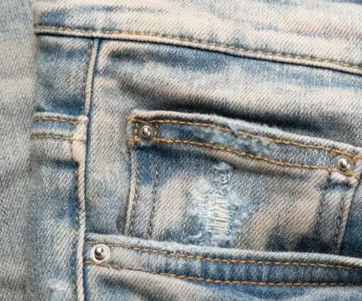 Alternative view of AMIRI MX1 Jeans White