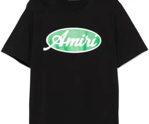 AMIRI Playera Oval negro/verde/blanco
