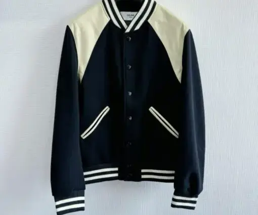 Celine Jacket Black And Cream