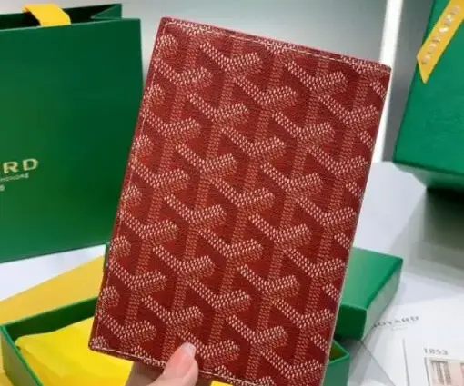 Goyard Saint Pierre Card Holder Wallet Red