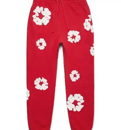 Denim Tears The Cotton Wreath Sweatpant Red