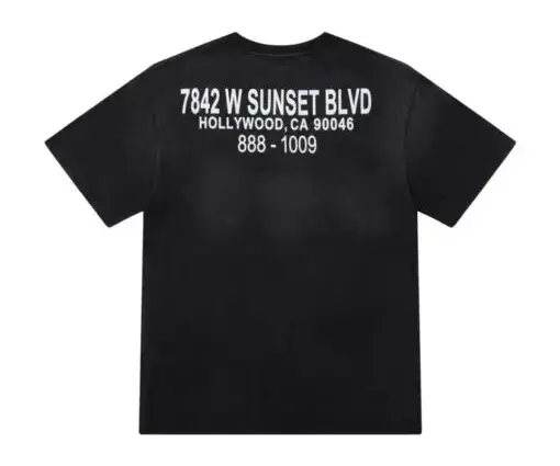 Alternative view of Amiri Classic Cartoon Logo T Shirt Black