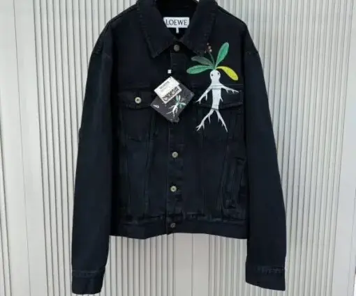 Loewe Denim Jacket Black