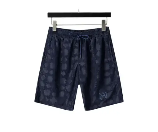 Amiri Towel Jacquard Casual Shorts Royal Blue