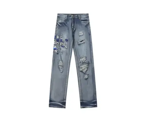 Amiri Denim Jeans Light Blue