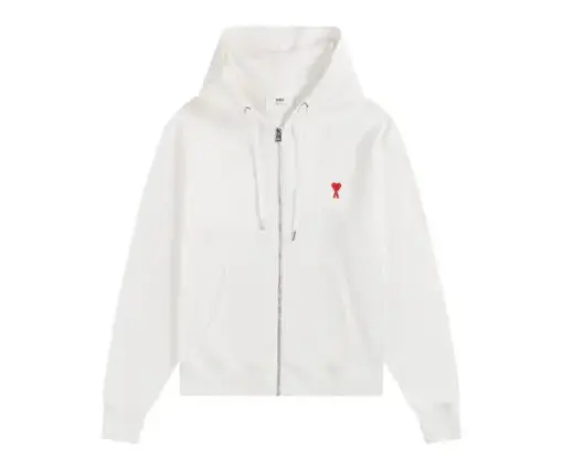 Ami Paris Hoodie White