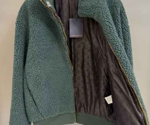 Alternative view of LV Fleece Jacket Green