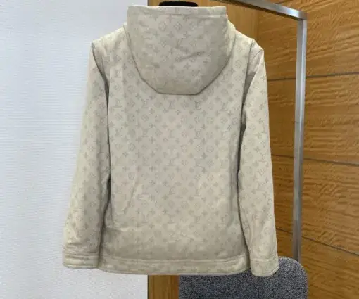 Alternative view of LV Monogram Puffer Jacket Beige