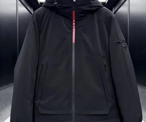 Prada Linea Rossa Jacket Black