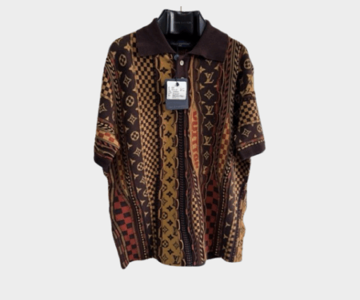 LV Batik-Print Clothing Multicolor