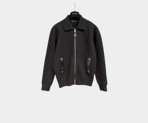 LV Knit Blouson Black
