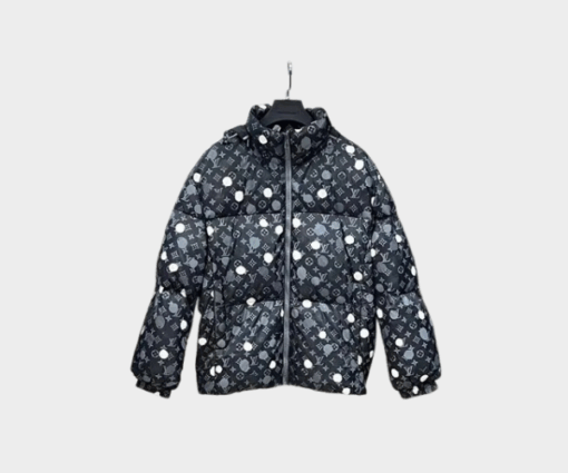 LV X YK Down Jacket Black