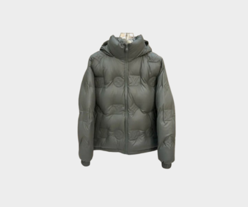 LV Down Jacket Olive Green