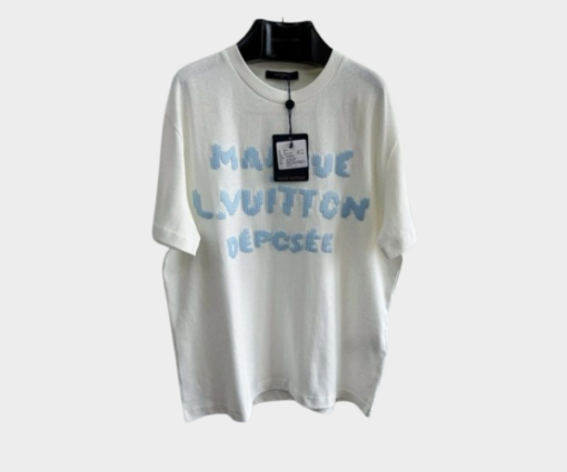 LV Logo T-shirt Green