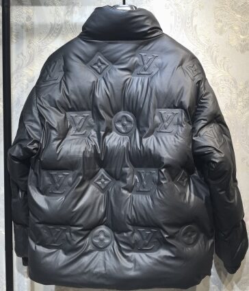 Alternative view of LV Monogram Down Jacket Black