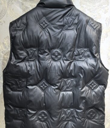 Alternative view of LV Monogram Boyhood Puffer Vest Black