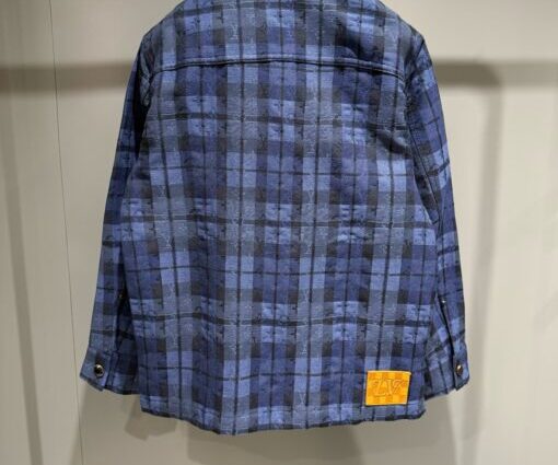 Alternative view of LV Monogram Tartan Denim Overshirt