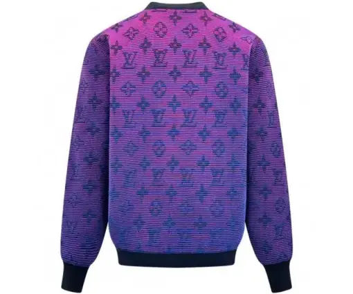 Alternative view of LV Cardigan Purple