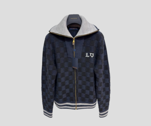 LV Damier Knit Blouson