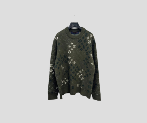 LV Monogram Pullover In Forest Night Color
